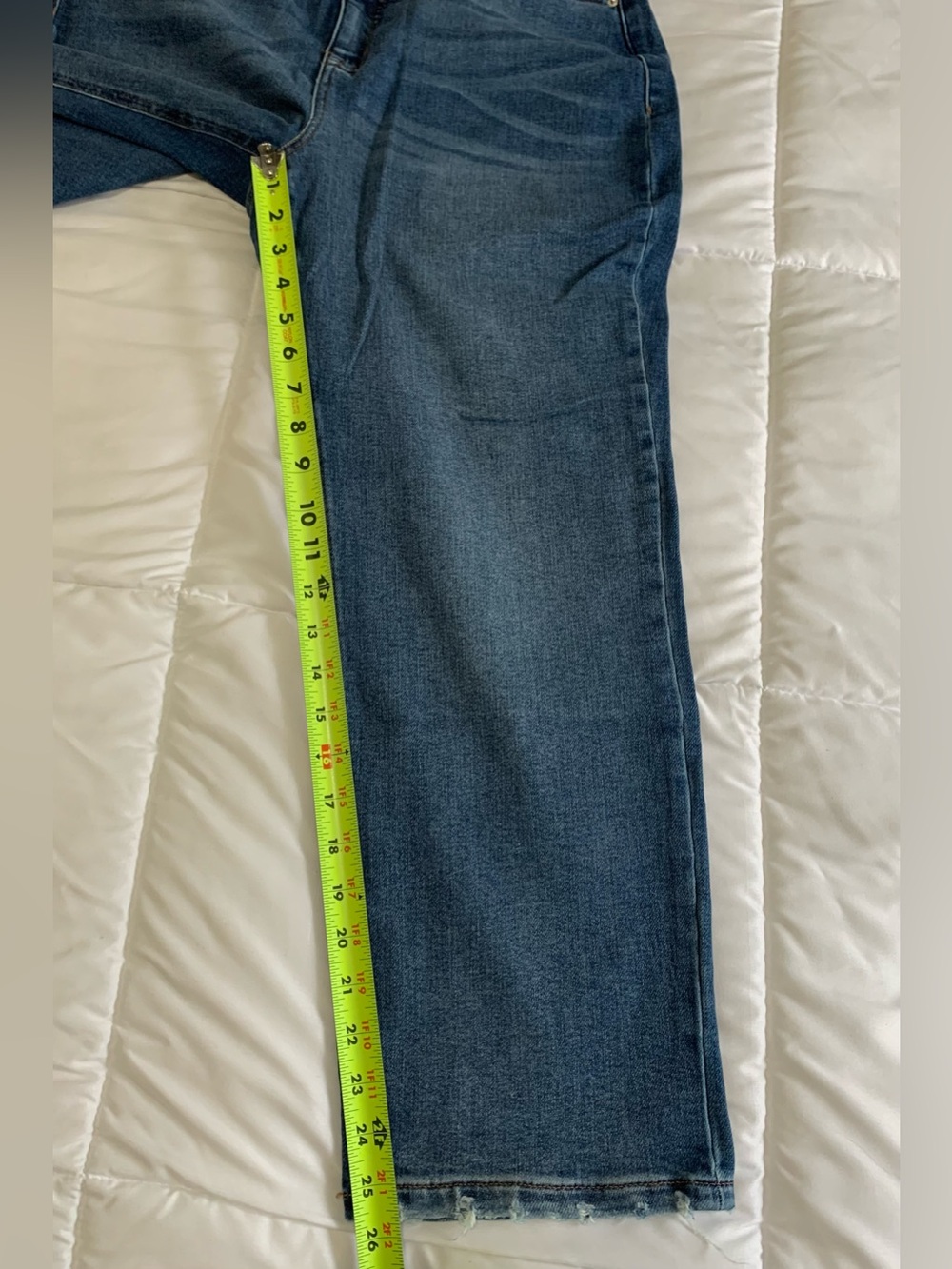 New Ricki’s high rise straight leg crop jean Size 12 - Picture 4 of 8